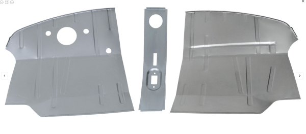 Bodenblech vorn Boden Kabinenboden Bodenbleche VW Bus T2 T2b 08.73-79 vergl. 211801051Nus-T2-211801051K